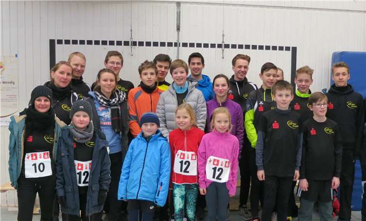 Viele Leichtathleten liefen mit viel Spaß für den guten Zweck. Privat