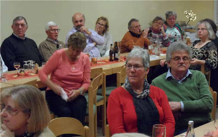 Viele Mitglieder kamen zum Cäcilienfest.