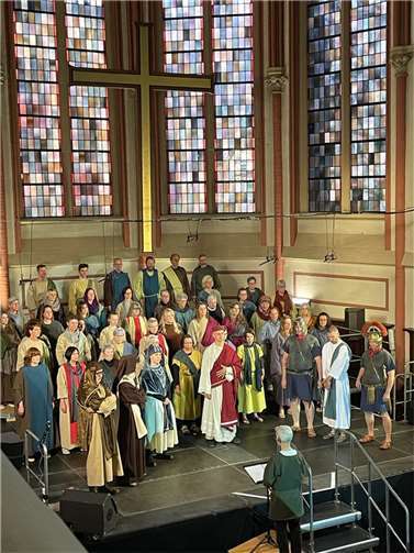 Viele Mitwirkende sorgten für zwei fantastische Aufführungen in der Marktkirche.  Foto: privat