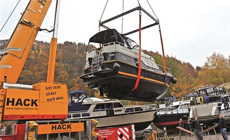 Viele Schiffe galt es, aus dem Wasser zu heben.WW Willi Willig