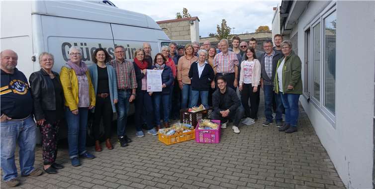 Viele Spenden kamen zusammen. Foto: E. T. Müller