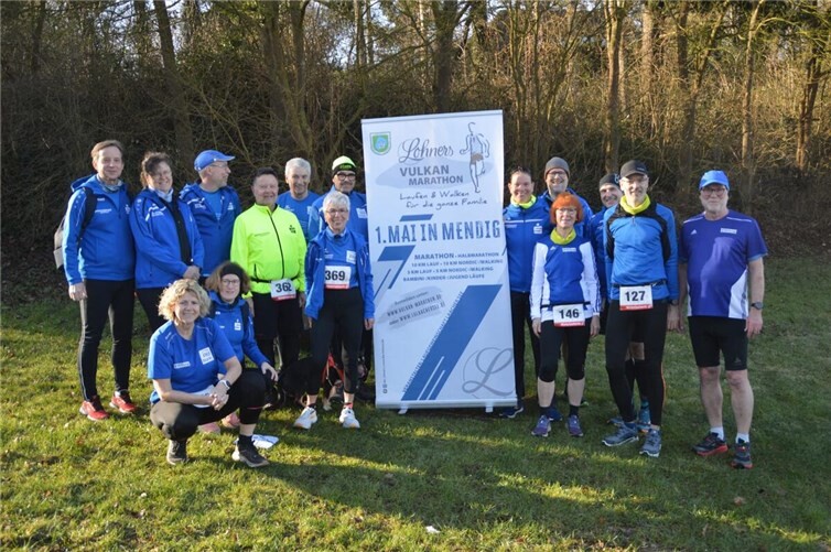 Viele Sportler der LG Laacher See zog es zur Abschlusssveranstaltung der Winterlaufserie 2025/2026 nach Ochtendung.