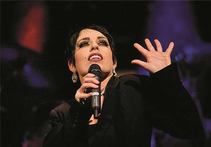 Viele Stars werden von wenigen Interpreten dargestellt wie hier Maria Jane Hyde in der Rolle der Liza Minnelli. privat