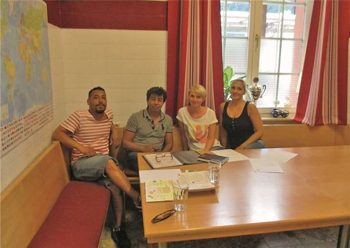 Viele Themen wurden besprochen. privat