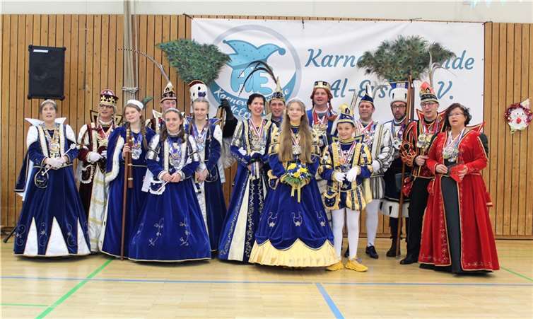 Viele Tollitäten waren zu Gast.