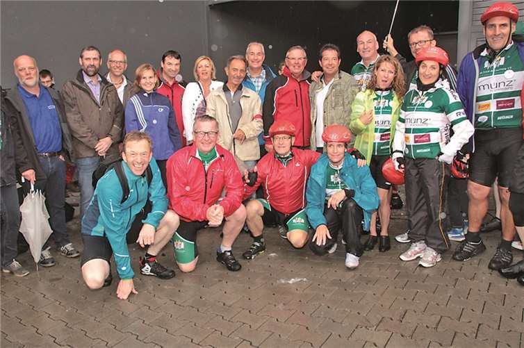 Viele Vereinsmitglieder aus der Verbandsgemeinde Vallendar ließen es sich nicht nehmen, selbst mitzuradeln oder zu spenden. AND