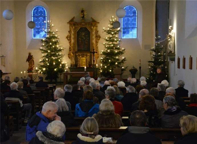 Viele Zuhörer fanden den Weg in die Pfarrkirche St.- Katharina in Nievern. DH