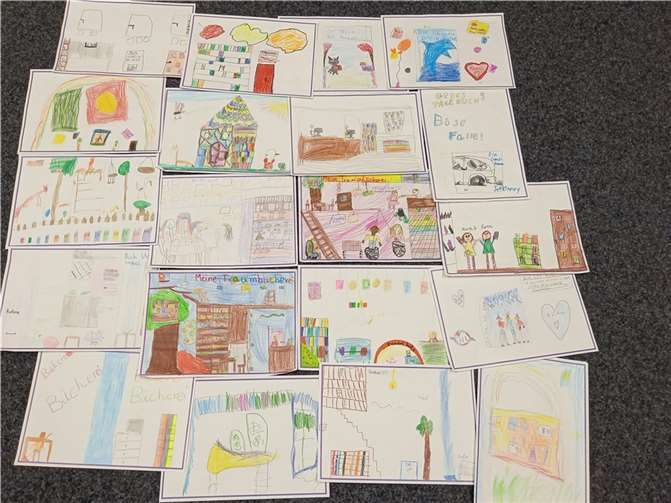 Viele fantasievolle Bilder kamen zustande.  Foto: Dagmar Geißler