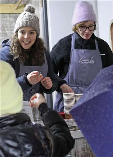 Viele helfende Händen sorgten für den Wohlfühleffekt.