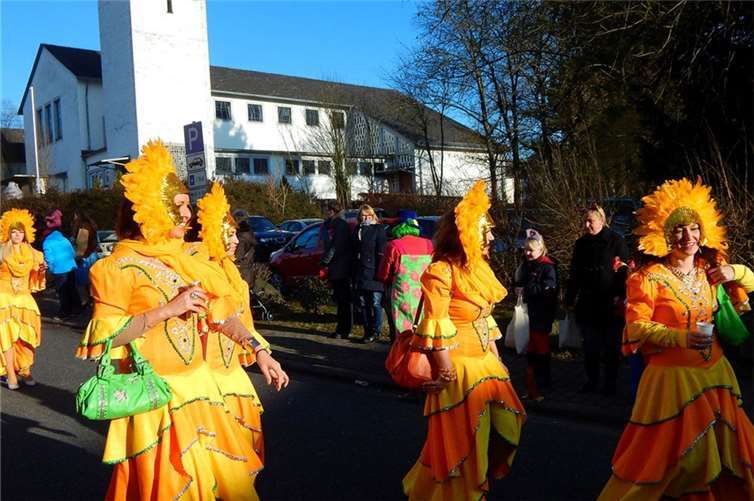 Viele kreative Kostüme gab es im närrischen Lindwurm zu sehen. 