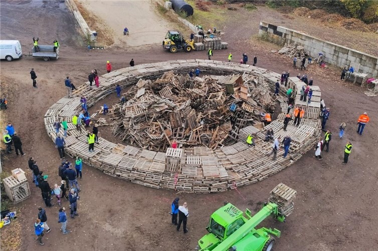 Viele nahmen an der Vater-Kind-Aktion teil.