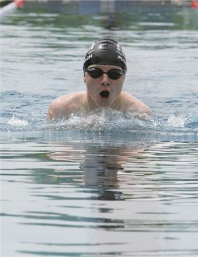 Viele neue Bestzeiten wurden erschwommen.privat