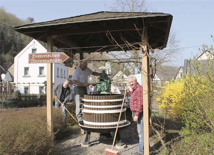 Viele notwendige Arbeiten wurden erledigt.privat