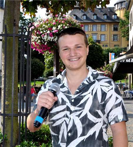 Viele seiner Hits hatte Liron Blumberg für „Mayen blüht auf“ im Gepäck.