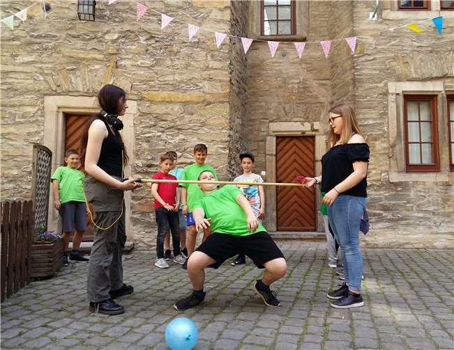 Viele sportliche Aktivitäten standen auf dem Programm.