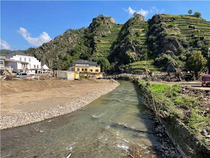 Viele von der Flut betroffene Kommunen möchten möglichst hochwassersichere Baugebiete entwickeln. Foto: ROB