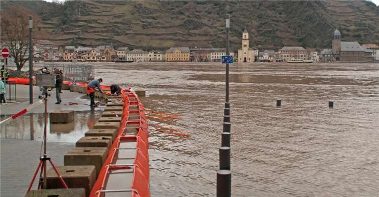 Vielerorts wurden bereits Hochwasserpräventionsmaßnahmen eingeleitet.