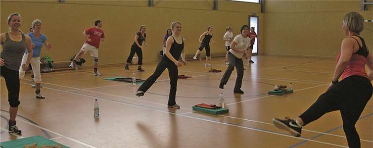 Vielseitige Fitnessangebote bietet der SV Kripp nach der Sommerpause wieder an. privat