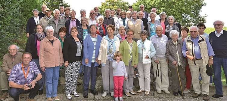 Vier Generationen reisten gemeinsam nach Schelborn. privat