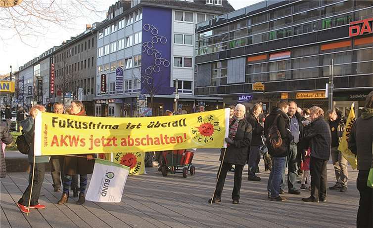 Vier Jahre nach Fukushima seht das Thema Kernkraft nach wie vor auf der Tagesordnung.. privat