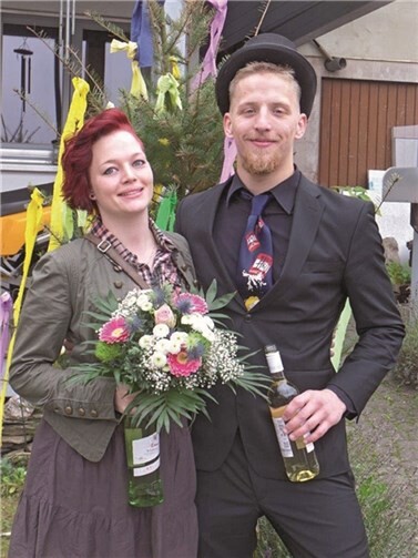 Vier Tage lang stand das „Kirmespaar“ im Mittelpunkt der Feierlichkeiten.
