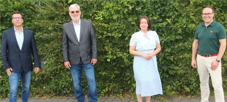 Vier für Merl (v.l.): Conny Lawenstein, Michael Sell, Elena Dahmen und Joachim Kühlwetter. Foto: privat