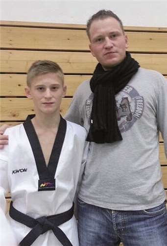 Viktor Haupt trainiert hart und fährt Erfolge ein.  Privat