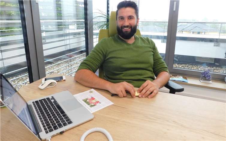 Viktor Kurz im Gespräch mit „Blick aktuell“. Foto: WR