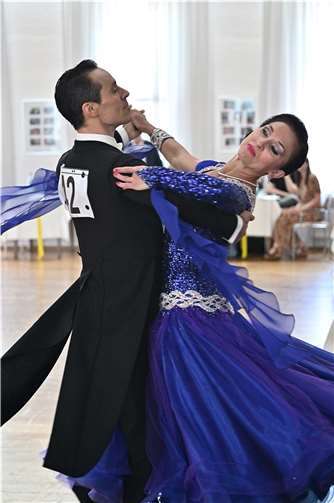 Viktoria Stelling und Benjamin Savor. Foto: Helmut Kerschsieper