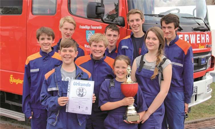 Villip I, Gewinner des Leistungsnachweises der Jugendfeuerwehr Wachtberg.privat