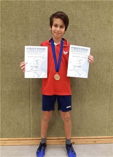 Vincent Zehmisch zeigte tolle Leistungen.Foto: privat