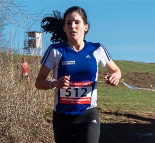 Viola Pulvermacher auf dem Weg zu ihrem Sieg.Fotos: privat