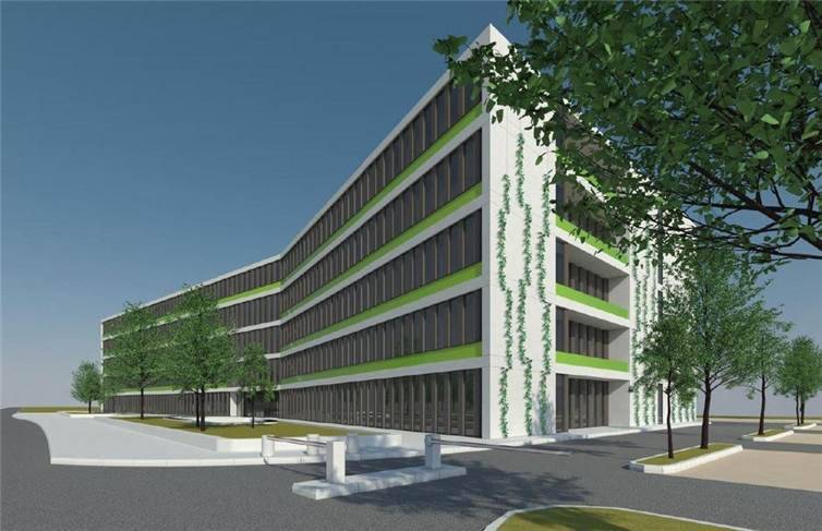 Visualisierung des Neubaus für das Landesuntersuchungsamt in Koblenz. Quelle: LBB/Ludes-Generalplaner
