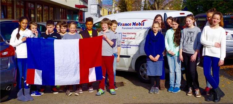 "Vive la France", so der einhellige Tenor bei den begeisterten Schülerinnen und Schülern. privat