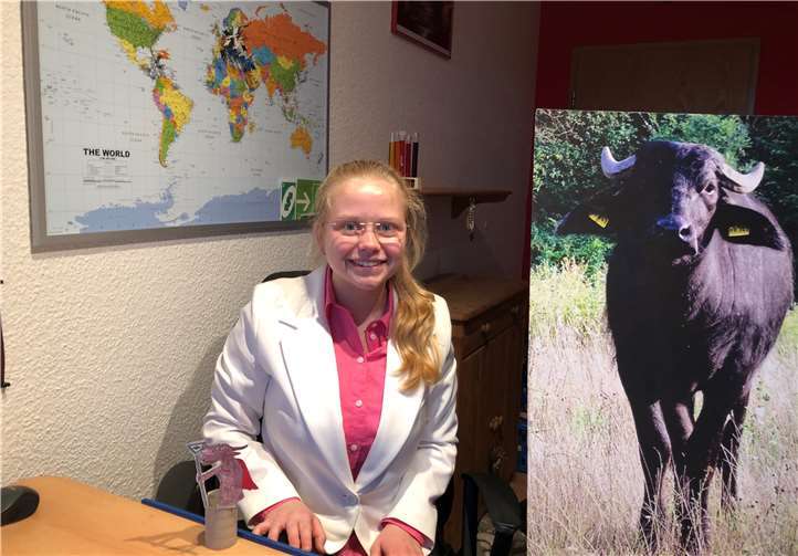 Vivien Christl erhielt für ihr Arbeit den zweiten Platz. Foto: privat