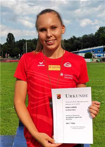 Vivien Ließfeld. Foto: VfL Waldbreitbach