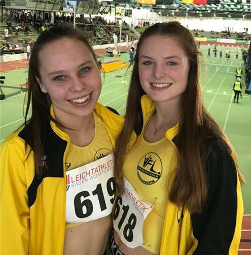 Vivien Ließfeld und Marie Böckmann in Sindelfingen. Foto: privat