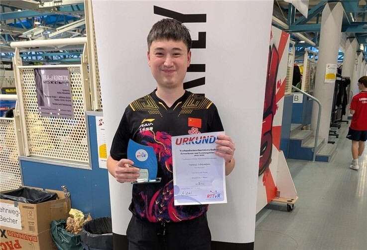 Vize Verbandsmeister Yannic Schlimpen.