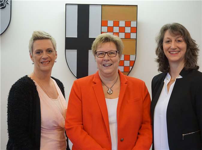 V.l. Andrea Richter, Petra Kalkbrenner und Astrid Fischenich.Foto: privat