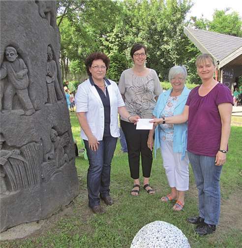 (V.l.) Beatrix Erfurth, Stefanie Krechel, Anneliese Feller und Tanja Kessler.
