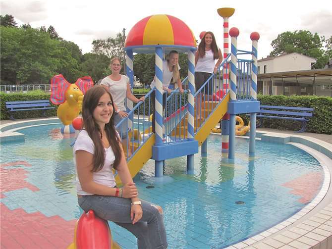 V.l. Chantal Franz, Christina Luxemburger, Julia Müller und Laura Abel.Stadtwerke Mayen GmbH