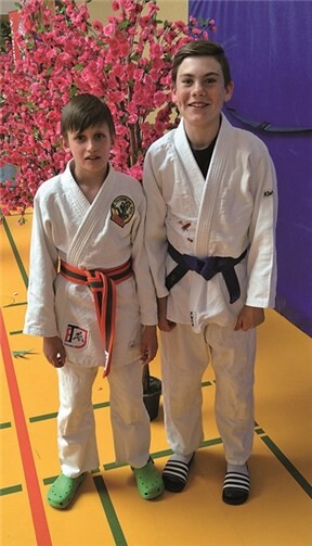 V.l.: Christian Bartsch und Martin Vogt kamen den Medaillen schon sehr nahe.privat