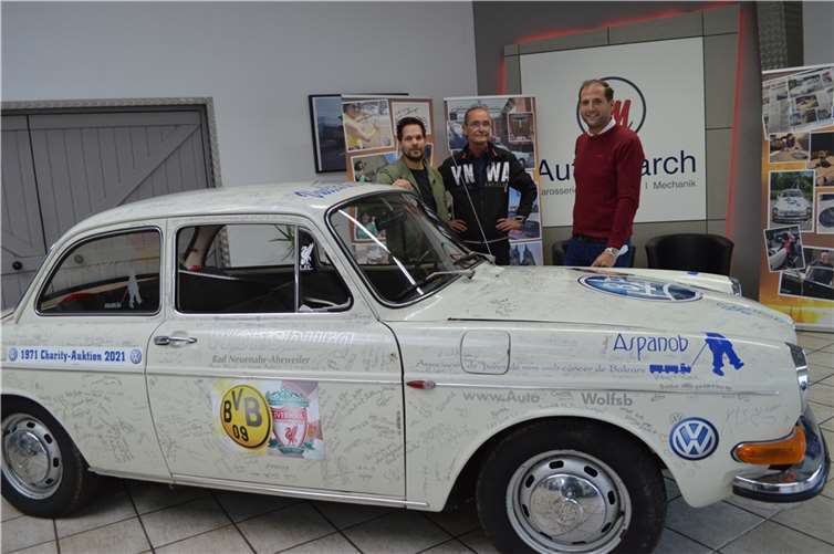 V.l.: Christian Bey, Michael Schulte-Karring und Julian Schmitz-Avila.Foto: AB