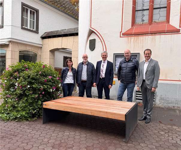V.l.: Christina Wolff, Uwe Hoffmann, Karl-Josef Esch, Dr. Wolfgang Schlags, Markus Müller. Foto: privat