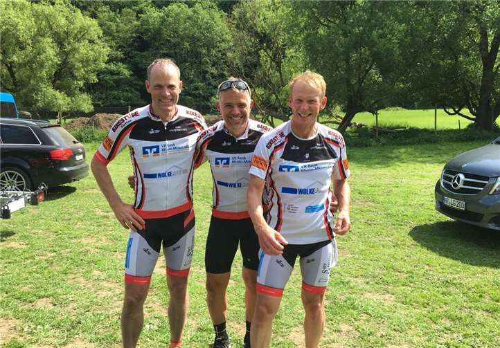 V.l.: Christoph Walter, Dirk Marinus und Robert Marquet.privat