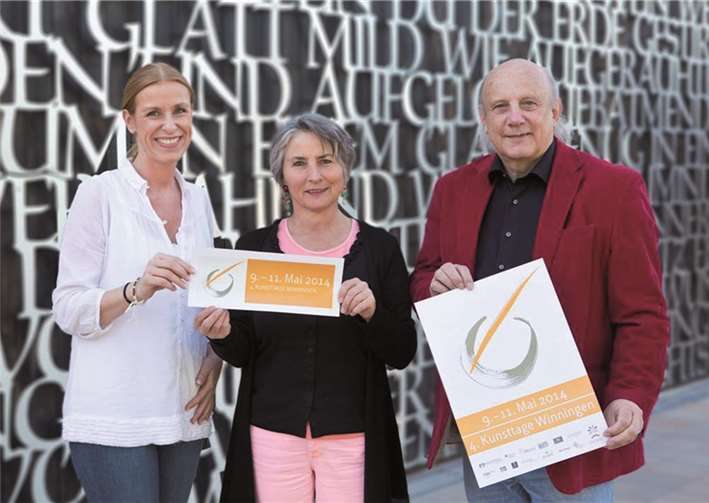 V.l. Claudia Probst, Cornelia Heymann-Löwenstein, Dirk Crecelius. privat