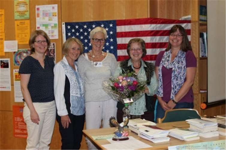 V.l. Daniela Hahn, Gabriele Funke, Anne Bennau, Irma Drerup, Martina Prüser.Privat