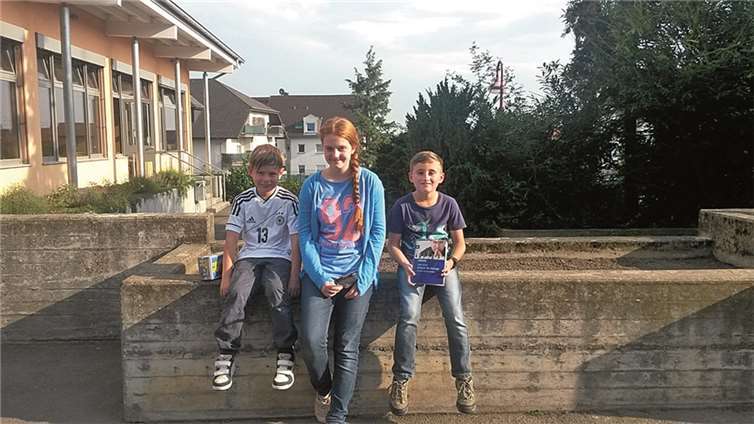 (V.l.) David Meier, Jana Hofmann, Finn Meurer.  Privat
