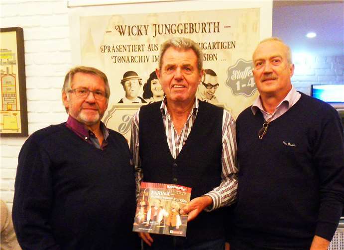 (V.l.) Der Vorstand des BrauchtumsvereinsWolfgang Pickel, Karl Heinz Joisten, Heinz Gammel.