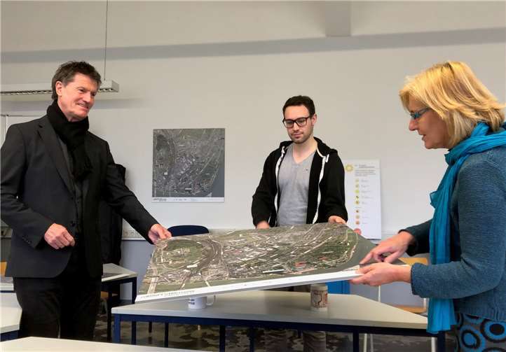 V.l.: Detlev Pilger, Dennis Feldmann, Michaela Wolff.Foto: privat